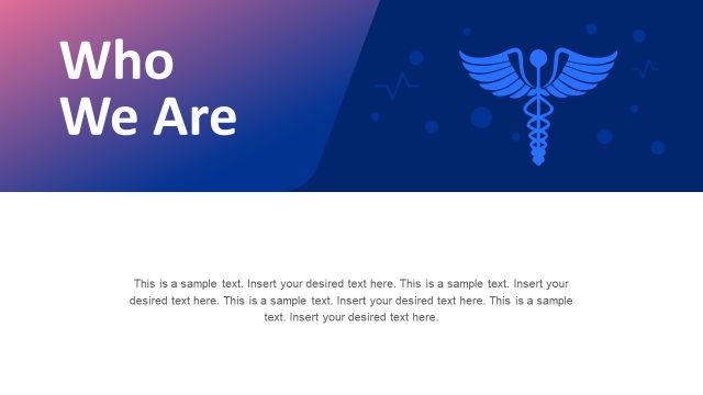 Pharmaceutical Presentation Header Slide