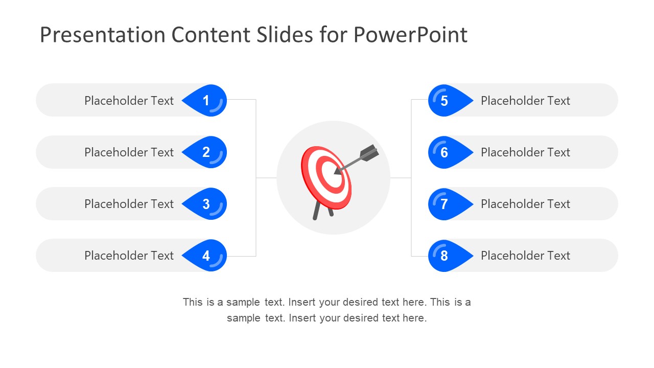 Presentation Content Slides for PowerPoint SlideModel