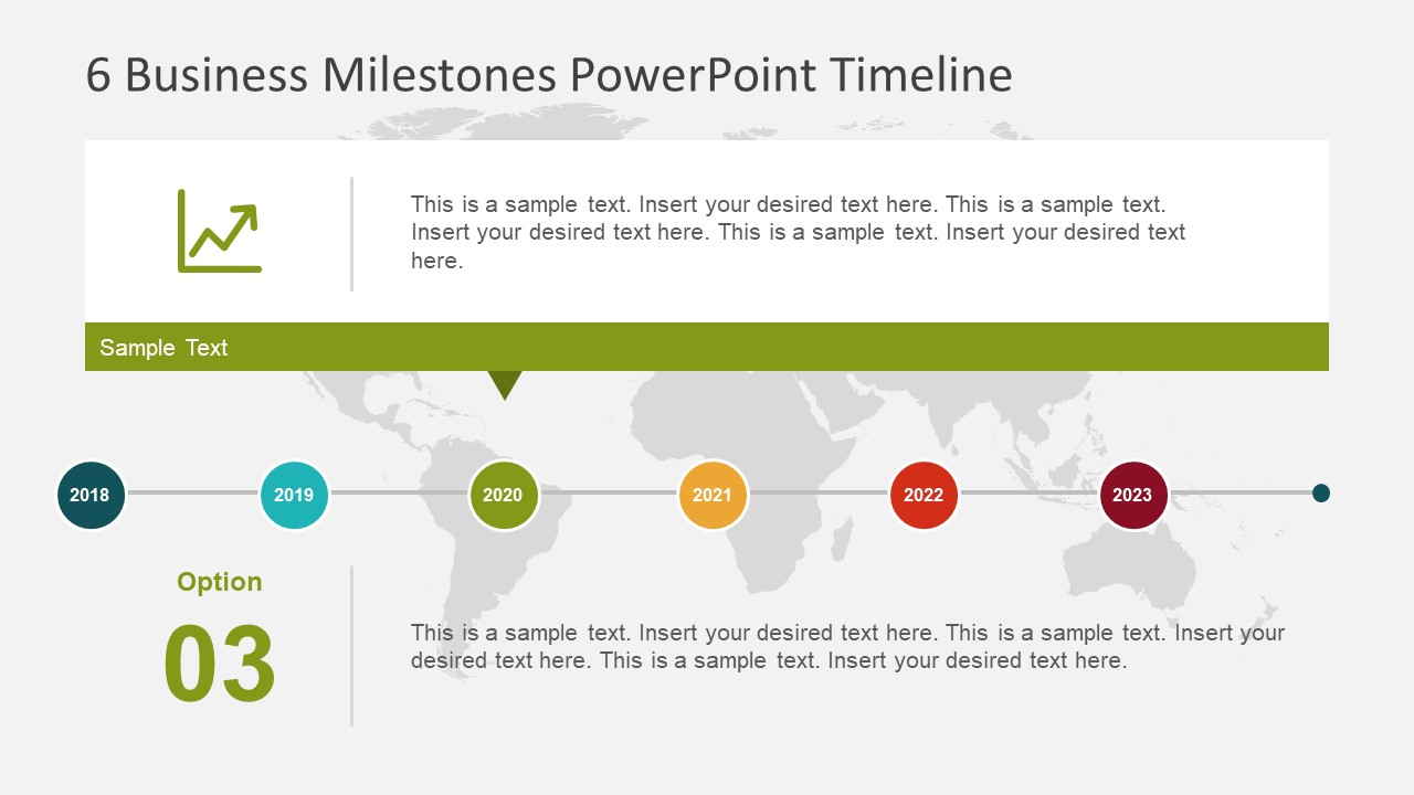 6 Business Milestones Powerpoint Timeline Slidemodel 6366