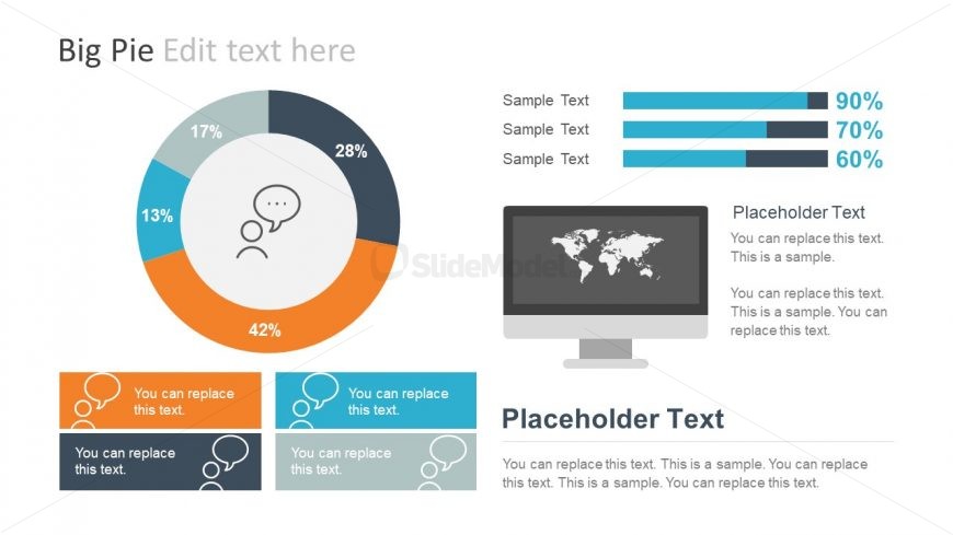 Template of Infographics and Charts