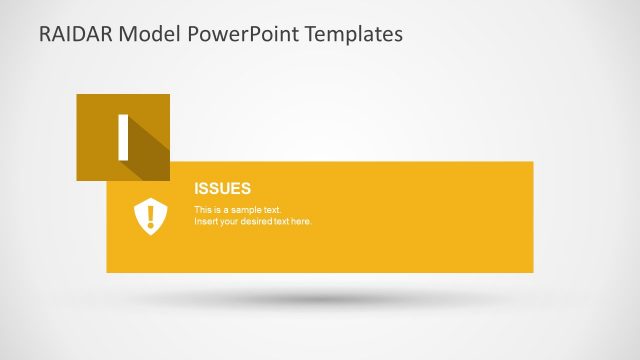 6 Step RAIDAR Template Slide