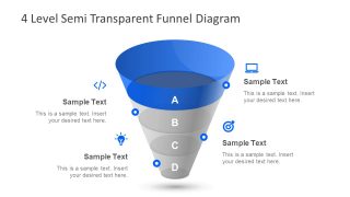 Sales Funnel Clipart Slide