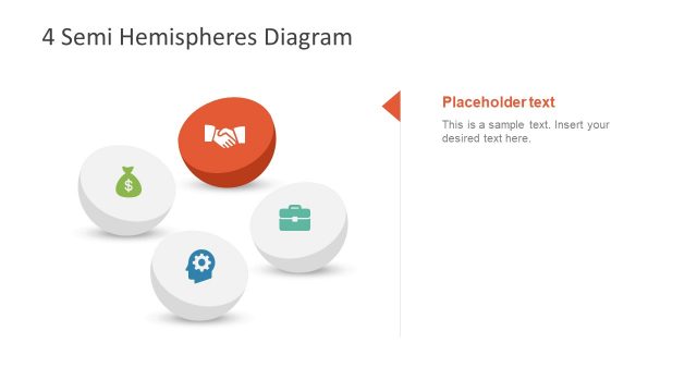 3D Hemisphere Diagram Presentation