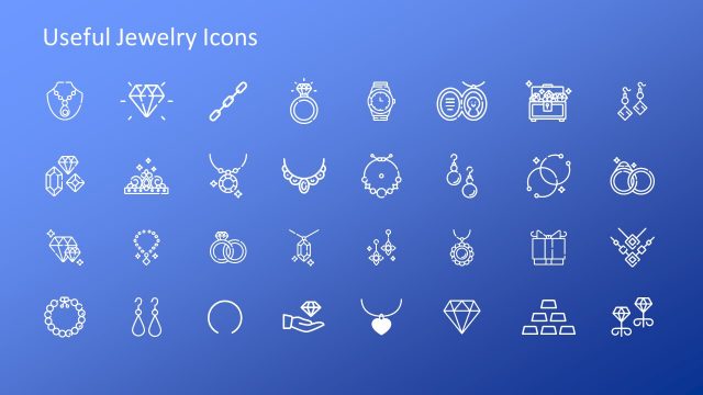 Useful Slide of Jewelry Icons