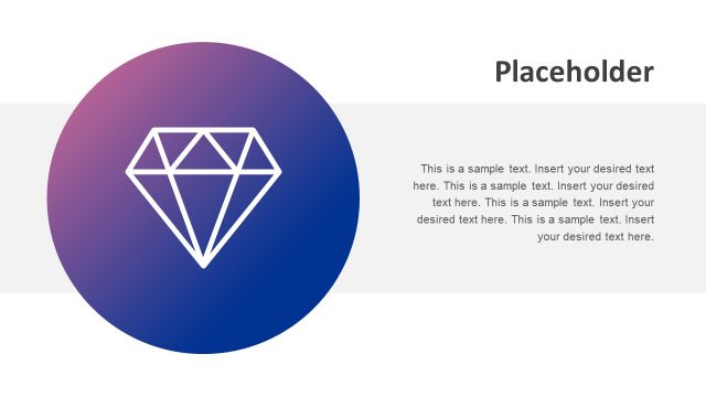 Diamond Slide of Two Contents