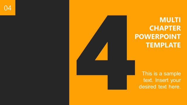 PPT 4 Slide of Multi Chapters