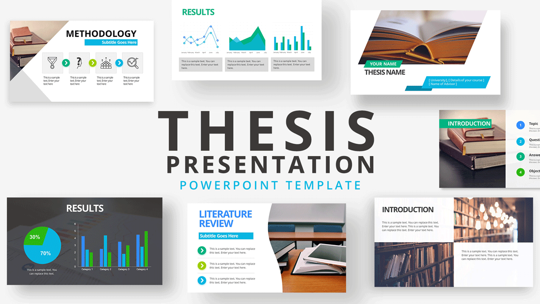 research title presentation template