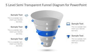 Semi Transparent PowerPoint 5 Level