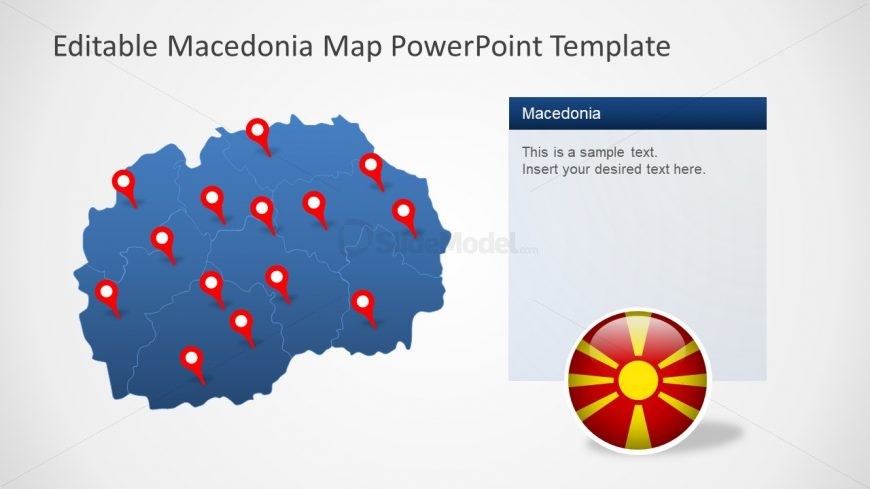 Slide with Location Marker Icons