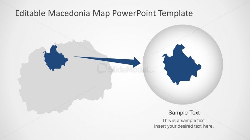 Editable Zoom Slide of Map