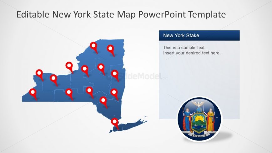 Map Template Location Pin Markers