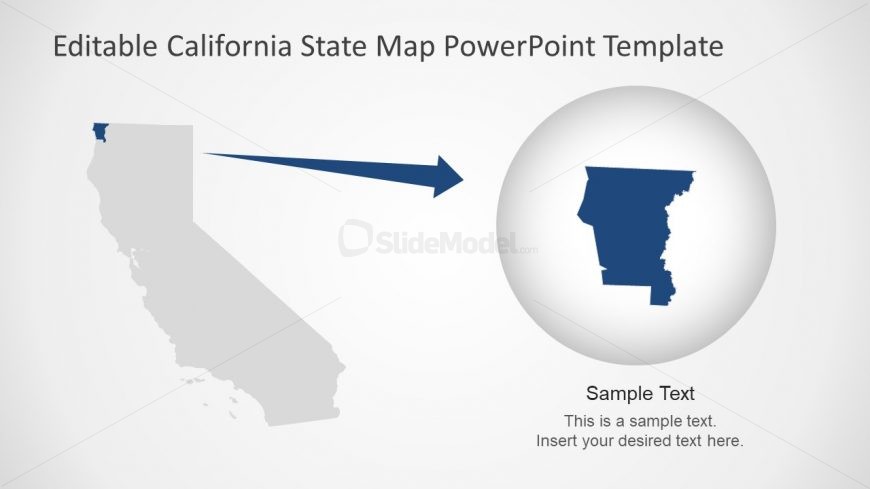 PPT Zoom In California Counties