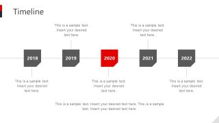 PPT Timeline of Hotel Business 