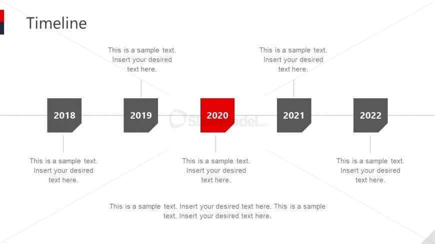 PPT Timeline of Hotel Business 