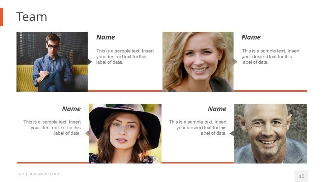 PowerPoint of Start Up Team