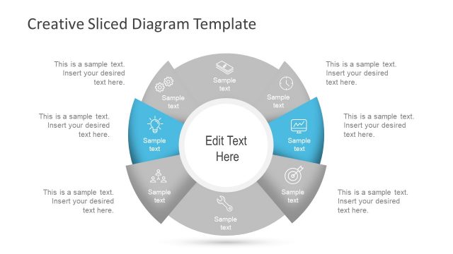 PowerPoint Diagram of 8 Step Process
