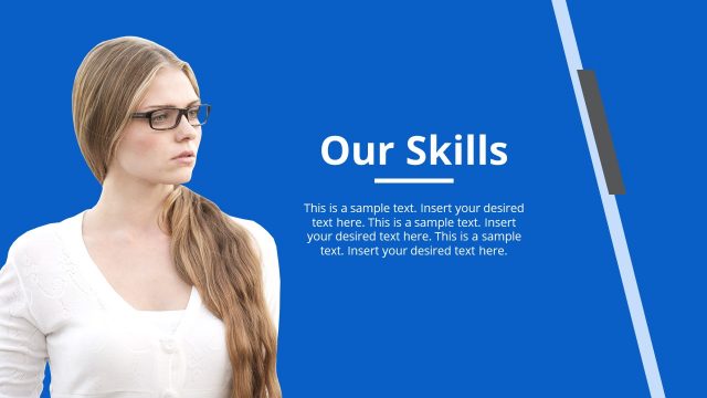 Simple PowerPoint Corporate Skills Template