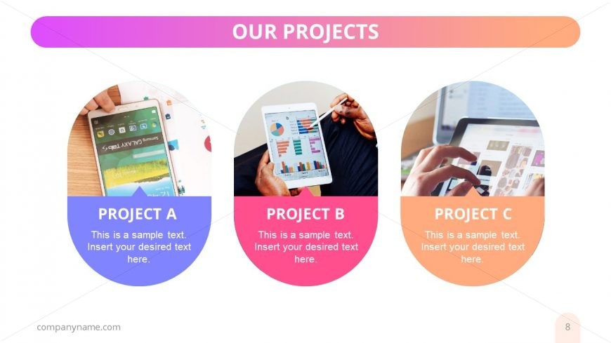Editable Project Profile Presentation