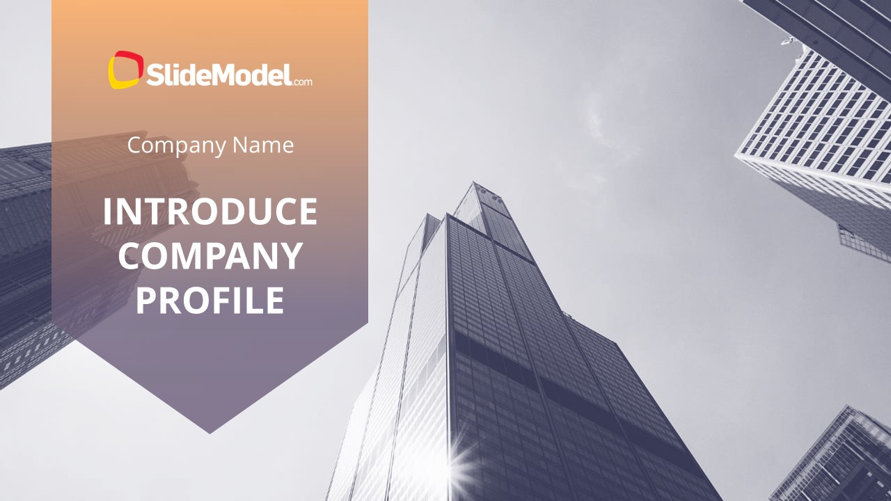 Introduce Company Profile PowerPoint Template SlideModel