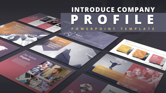 Introduce Company Profile PowerPoint Template