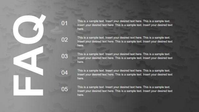 Introduce Company FAQ Slide