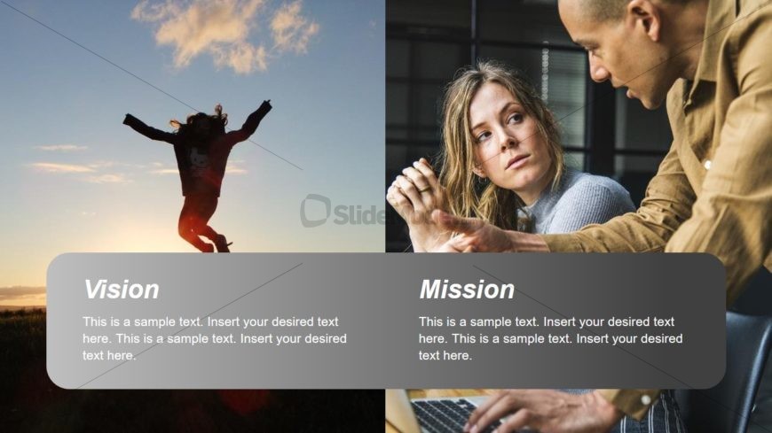 Template of Vision Statement
