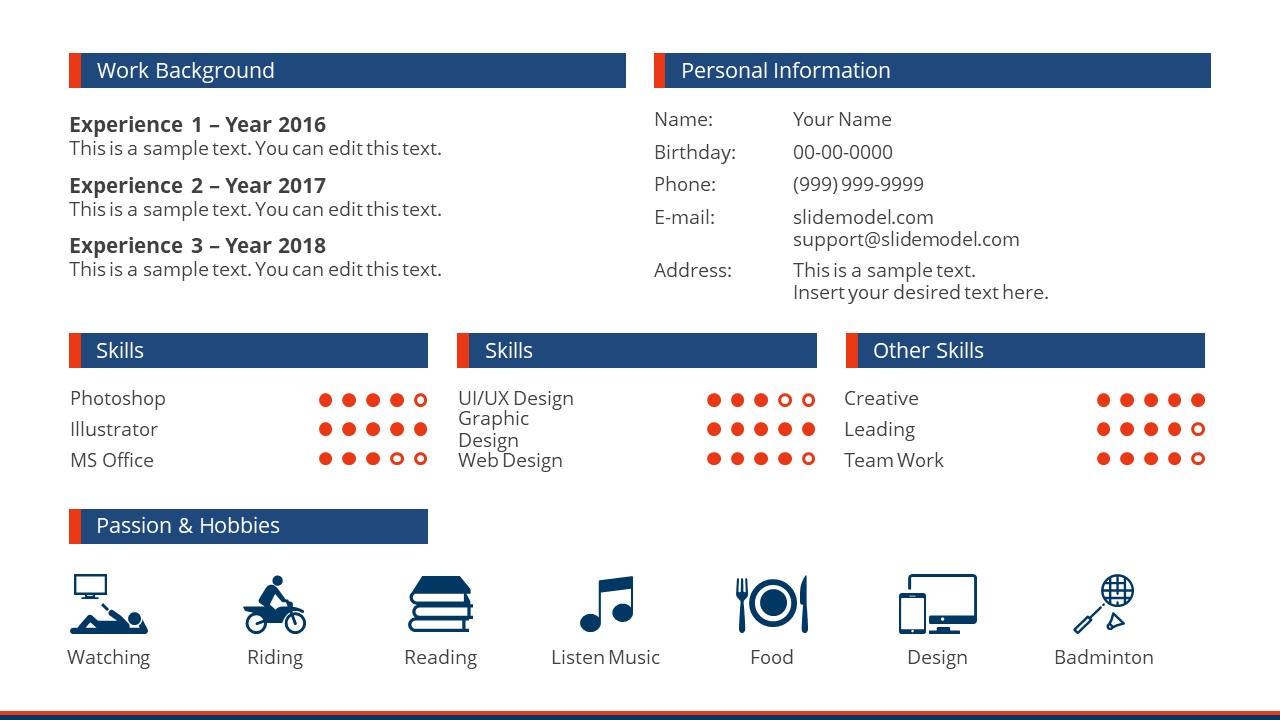 Timeline Qualification PowerPoint Slide