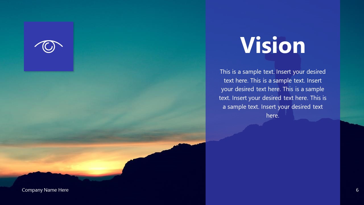 Vision PPT Company Presentation