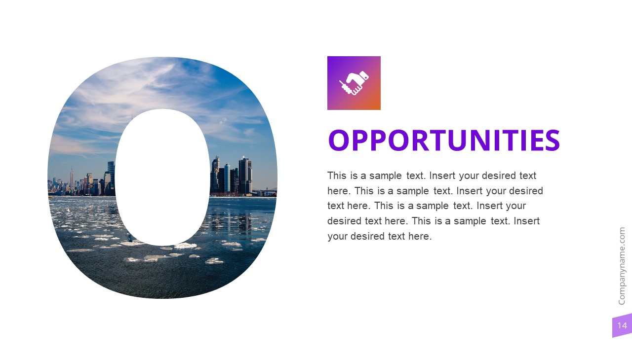 Opportunities Slide Photo Template