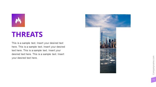 SWOT Analysis Threats Template