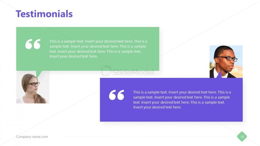 Quotes Template for Business Profile