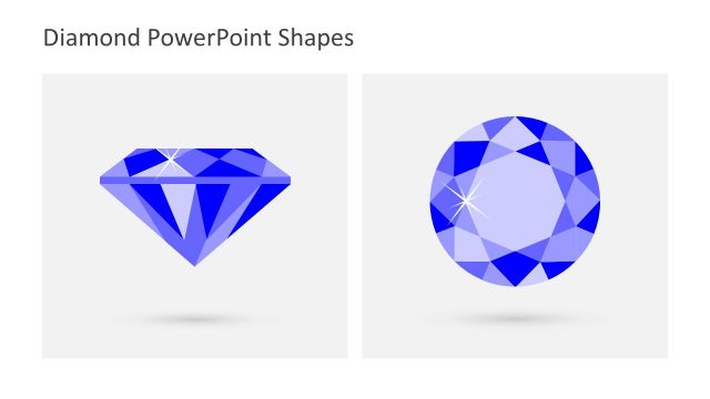 Diamond Shape PowerPoint Diagram