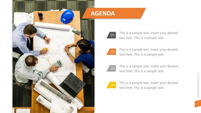 Slide of Presentation Agenda