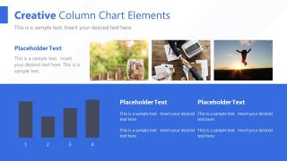 Slide of Data Driven Column Charts