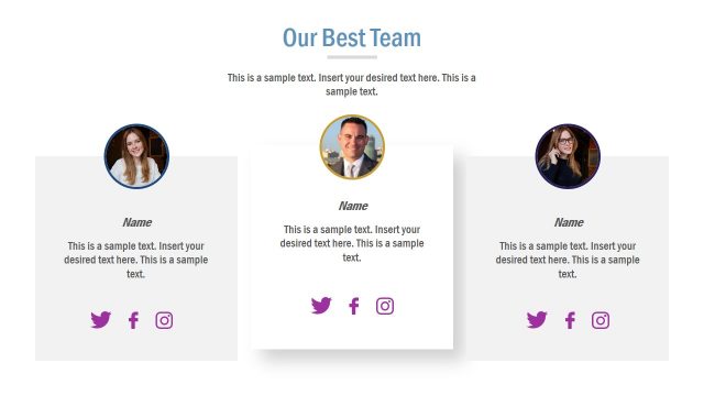 Presentation of Team Profile