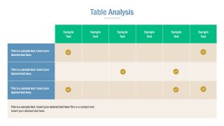 PowerPoint Analysis Chart for Compatibility 