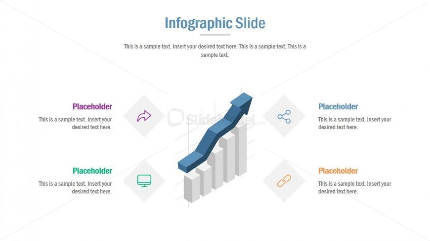 4 Steps Trend Chart Diagram