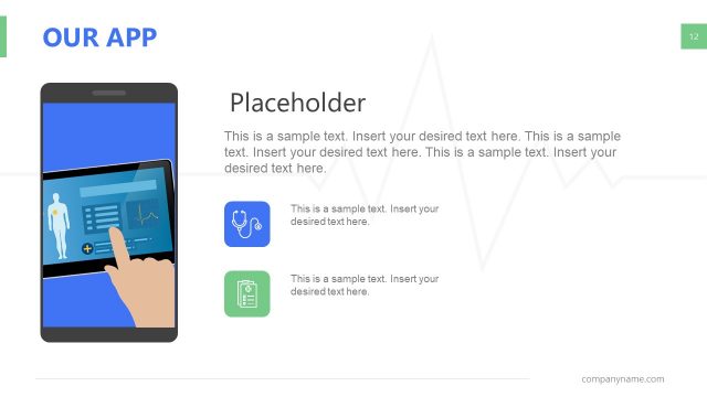 Mobile Application Pharma PowerPoint