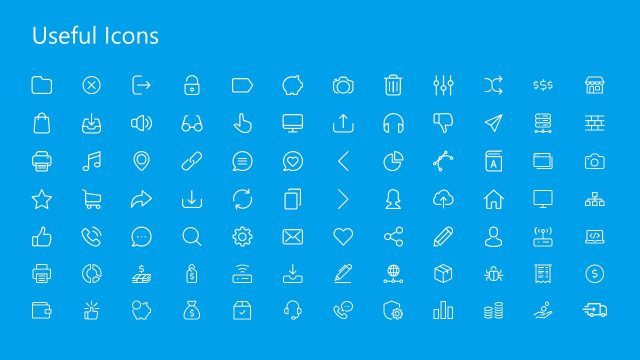 Infographic Icons Slide Template