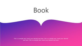 Book Background Design PPT