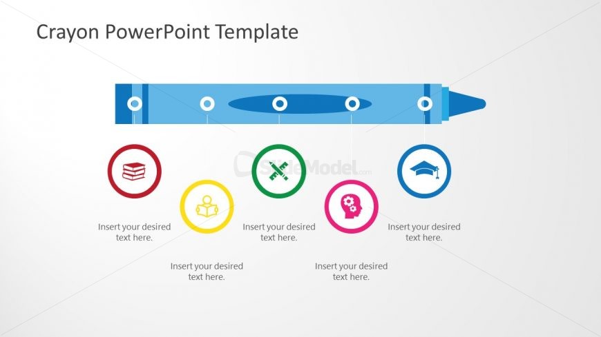 Horizontal Timeline Template Design