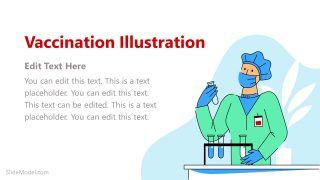 Pharmaceutical Scientist Illustration PowerPoint 