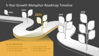 Growth Concept Template Slide for PowerPoint