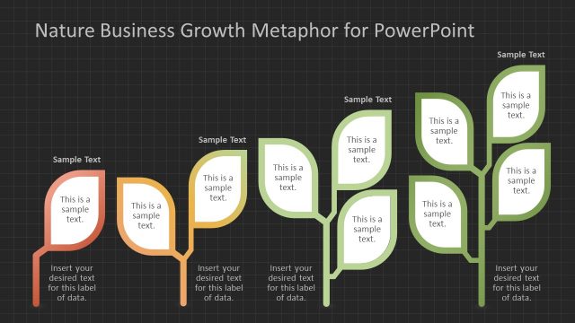 Nature Business Growth Metaphor For PowerPoint