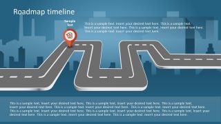 Animated Timeline Template with Location Pointers