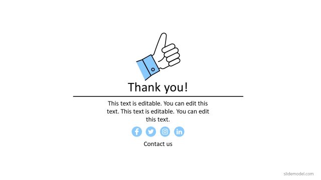 Omnichannel Thank You Slide Design