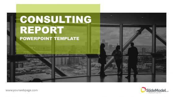 Consulting Report PowerPoint Template