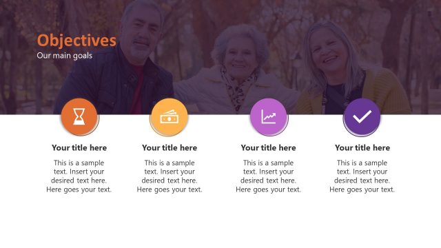 Objectives Slide – Retirememt Plan Slide Template