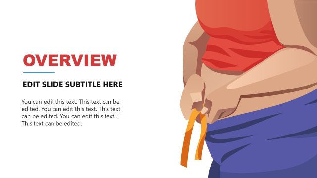 Overview Slide for Presentation – Obesity & Weight Management Template