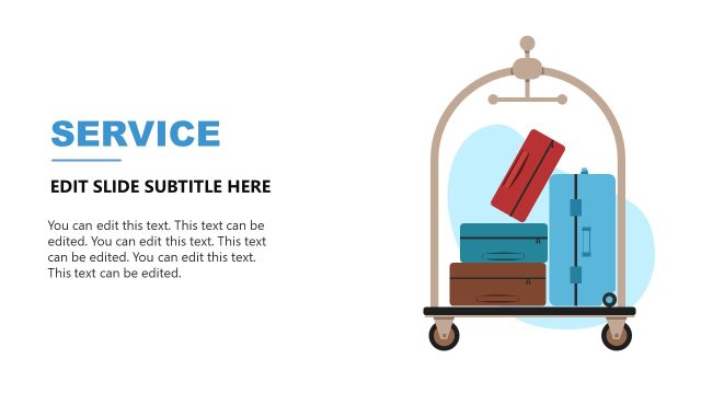 Service Slide for Hospitality Industry Template